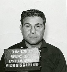 Police photograph of Marshall Caifano.