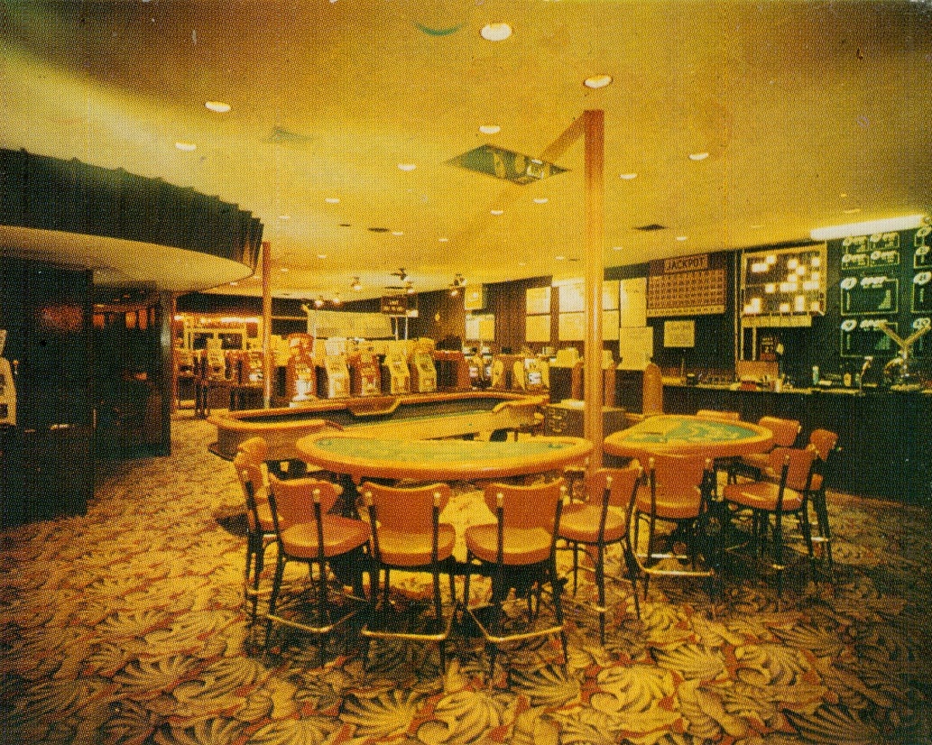 Silver Spur Casino interior with table games and slot machines