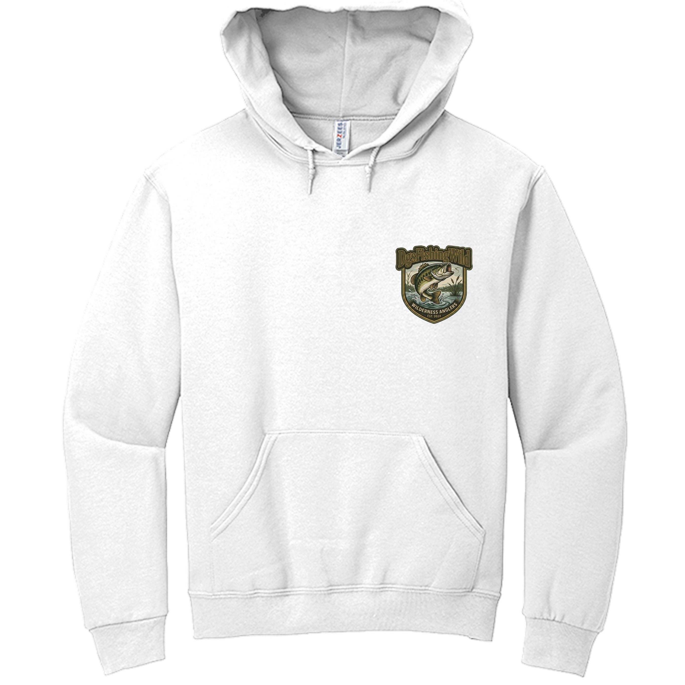 Dgs Fishing Wild Bass NuBlend Fleece Pullover Hood