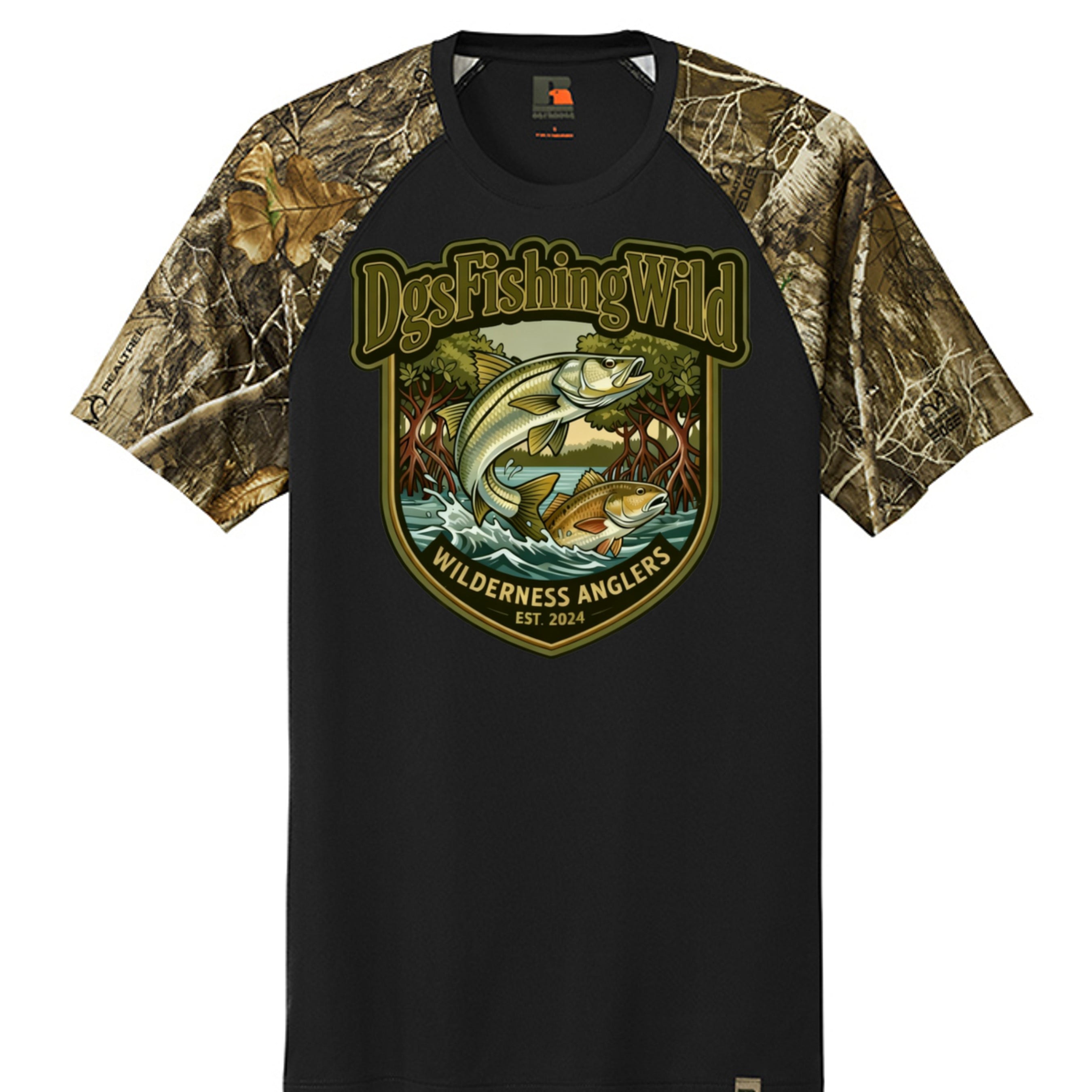 DGS Fishing Wild Realtree® Colorblock Performance Tee