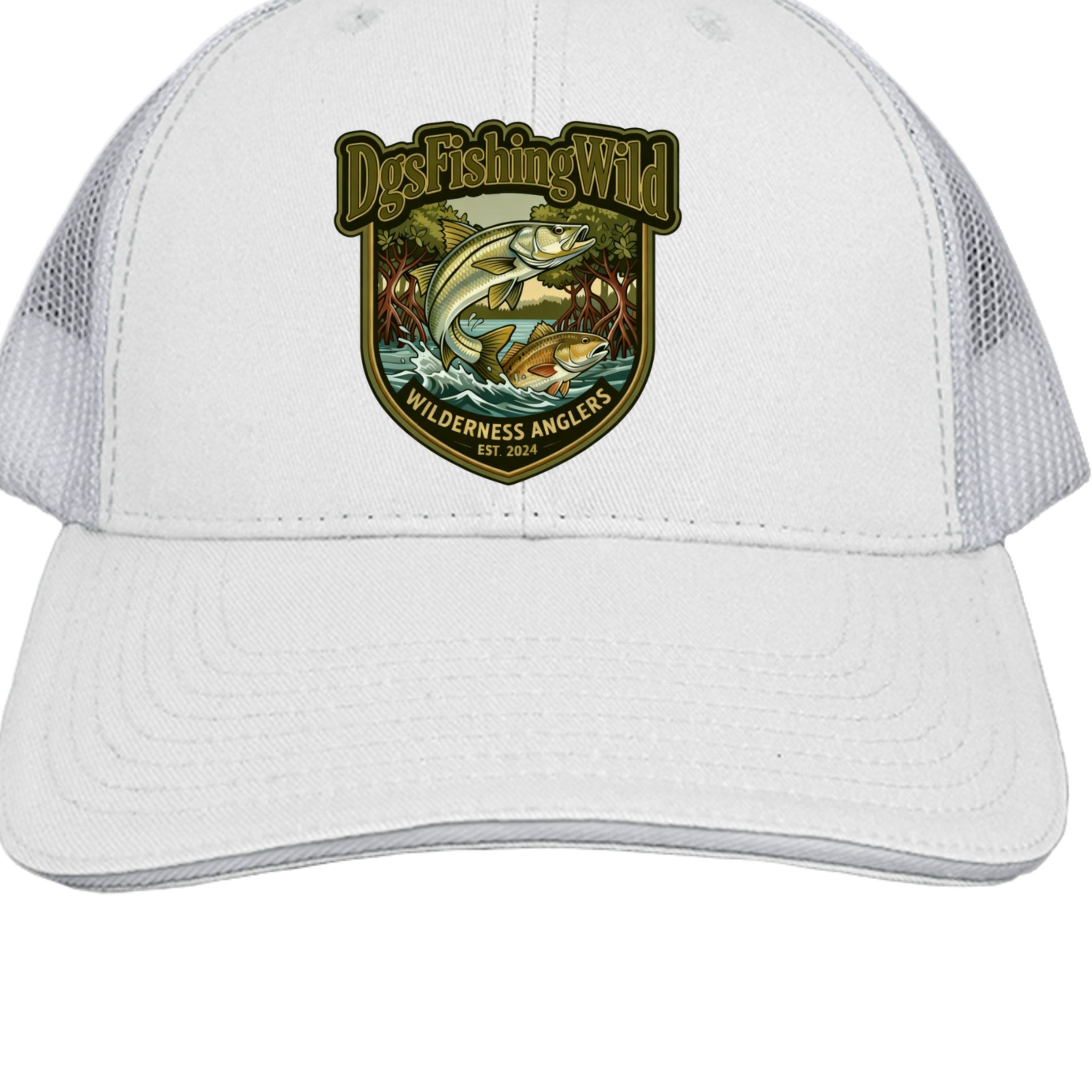 DGS Fishing Wild Sandwich Trucker Cap
