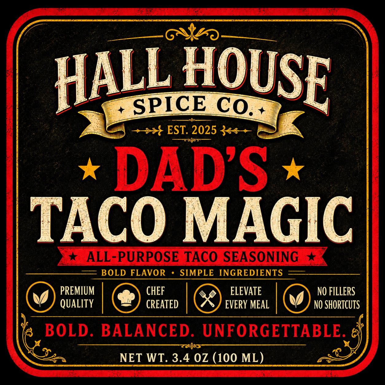 Dad’s Taco Magic product photograph 2
