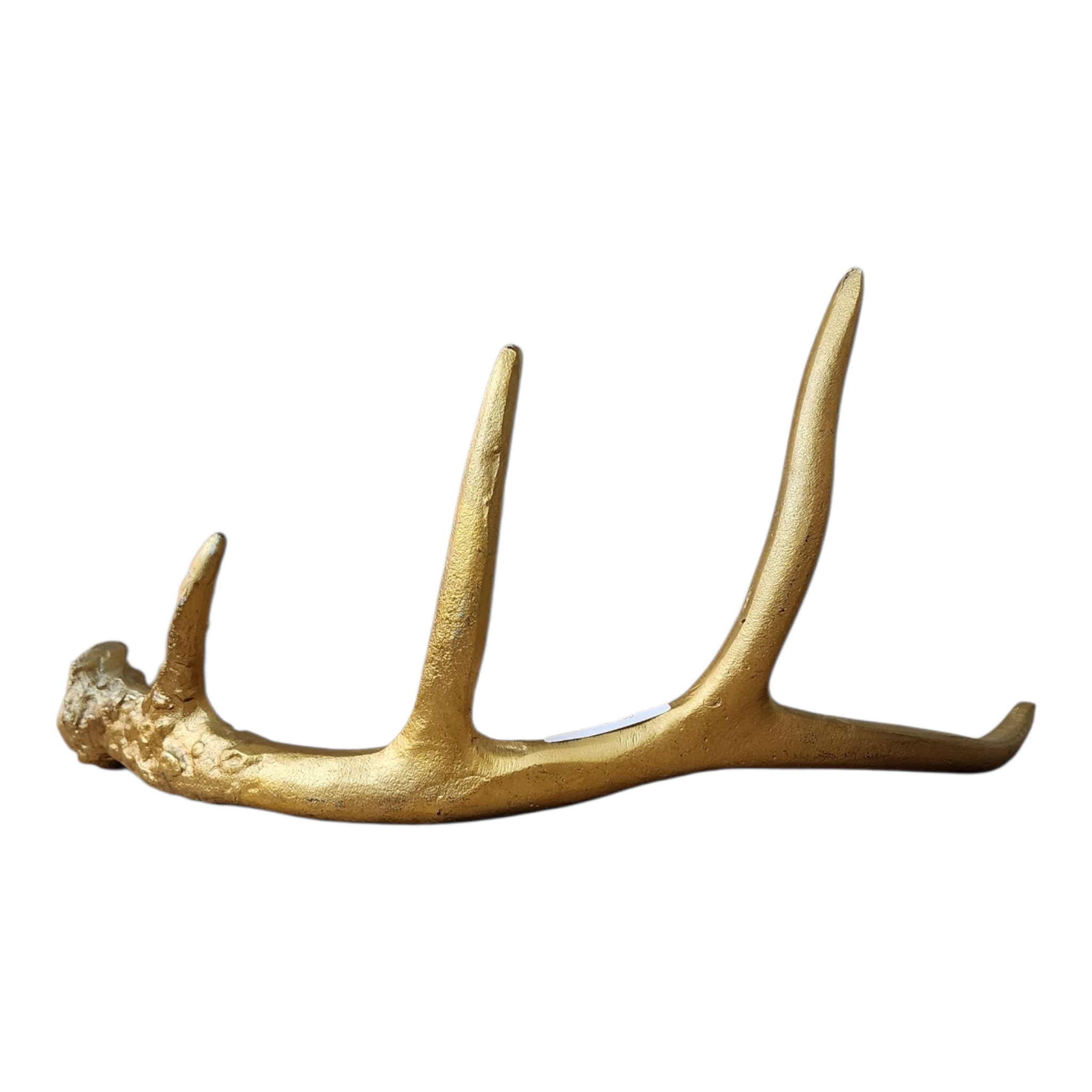 Antiqued gold Antler
