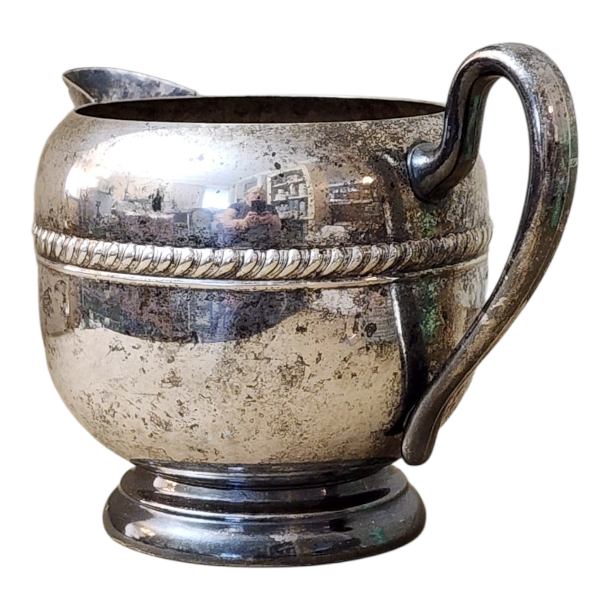 Sheridan Silver Water Pitcher, view 4
