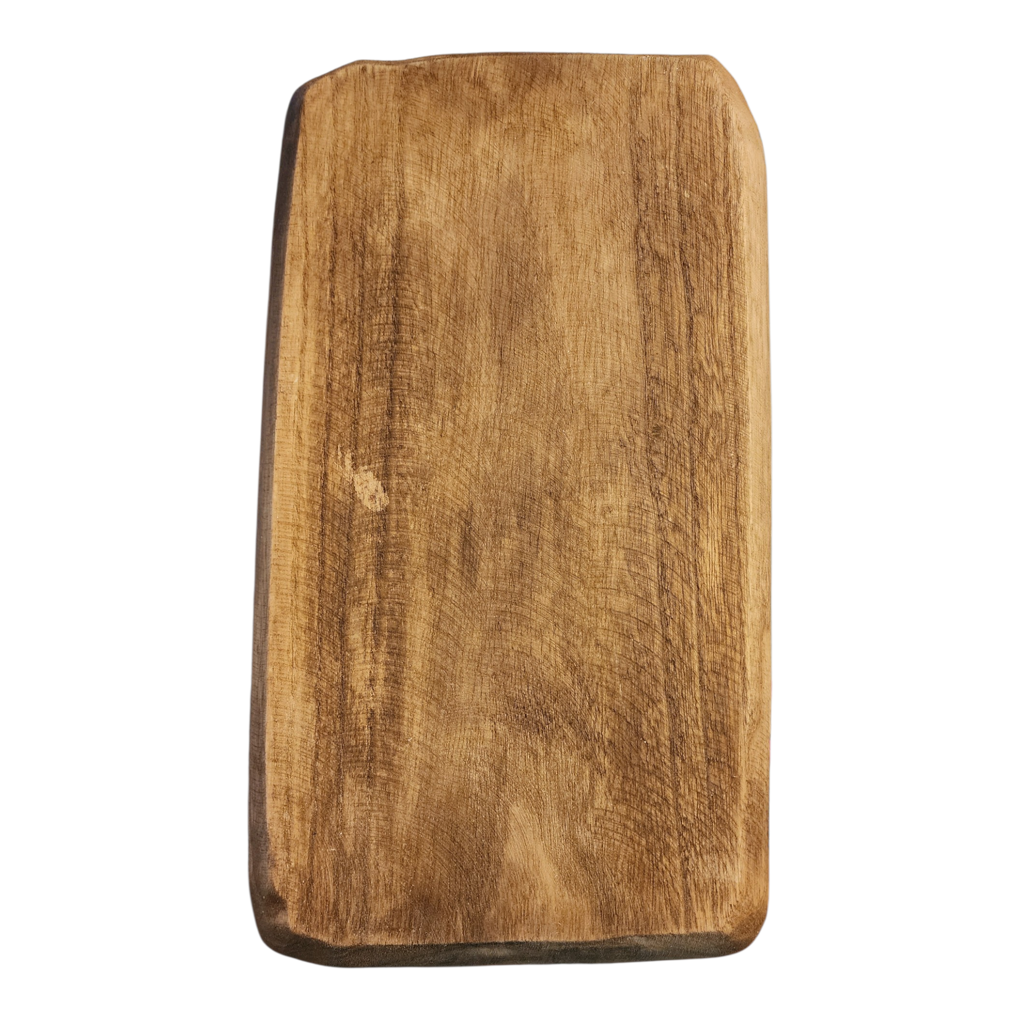 Handpainted Wooden Dough Bowl | Aged Copper & Moss Patina Finish | One-of-a-Kind Decorative Tray, view 5