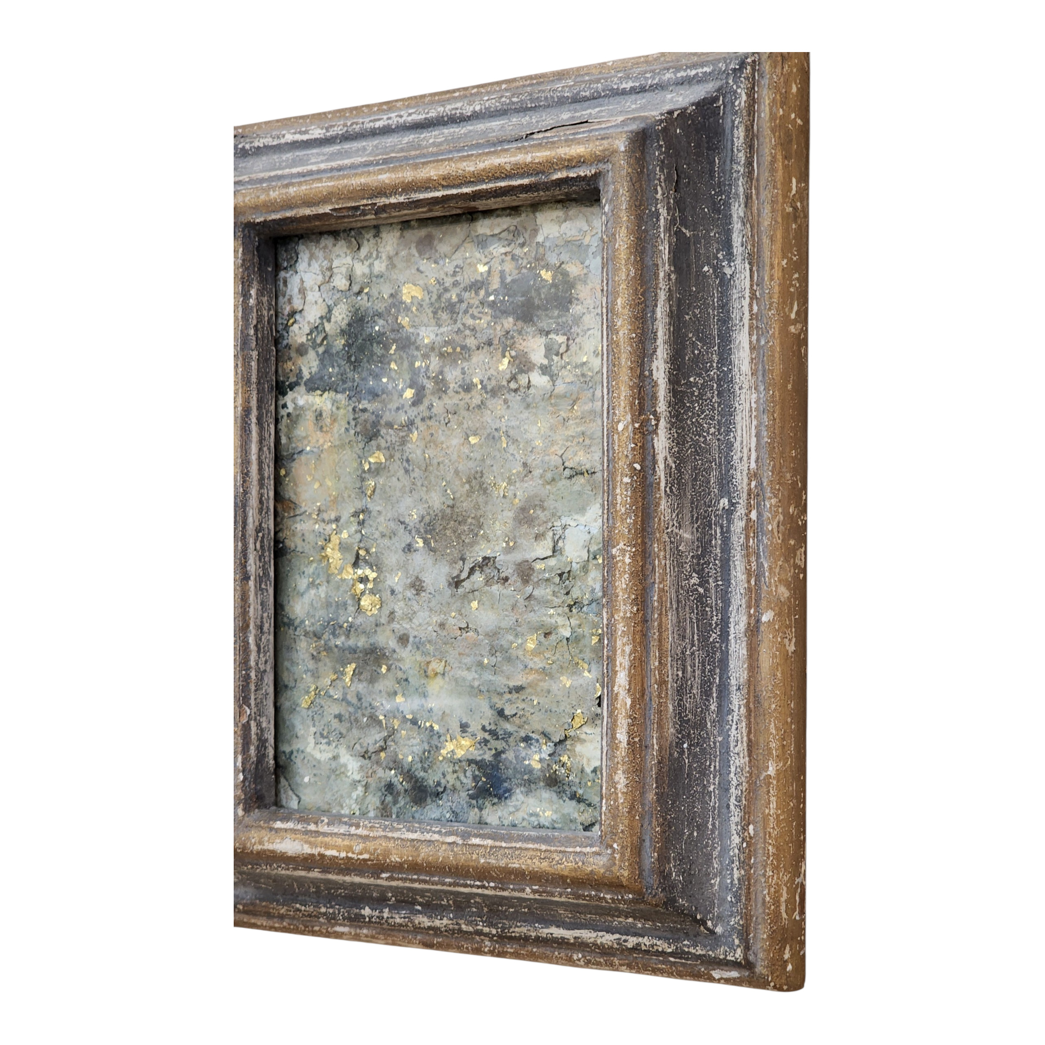Framed Patina Study No. I | Hand-Painted Oak Frame | 10 x 8”, view 3