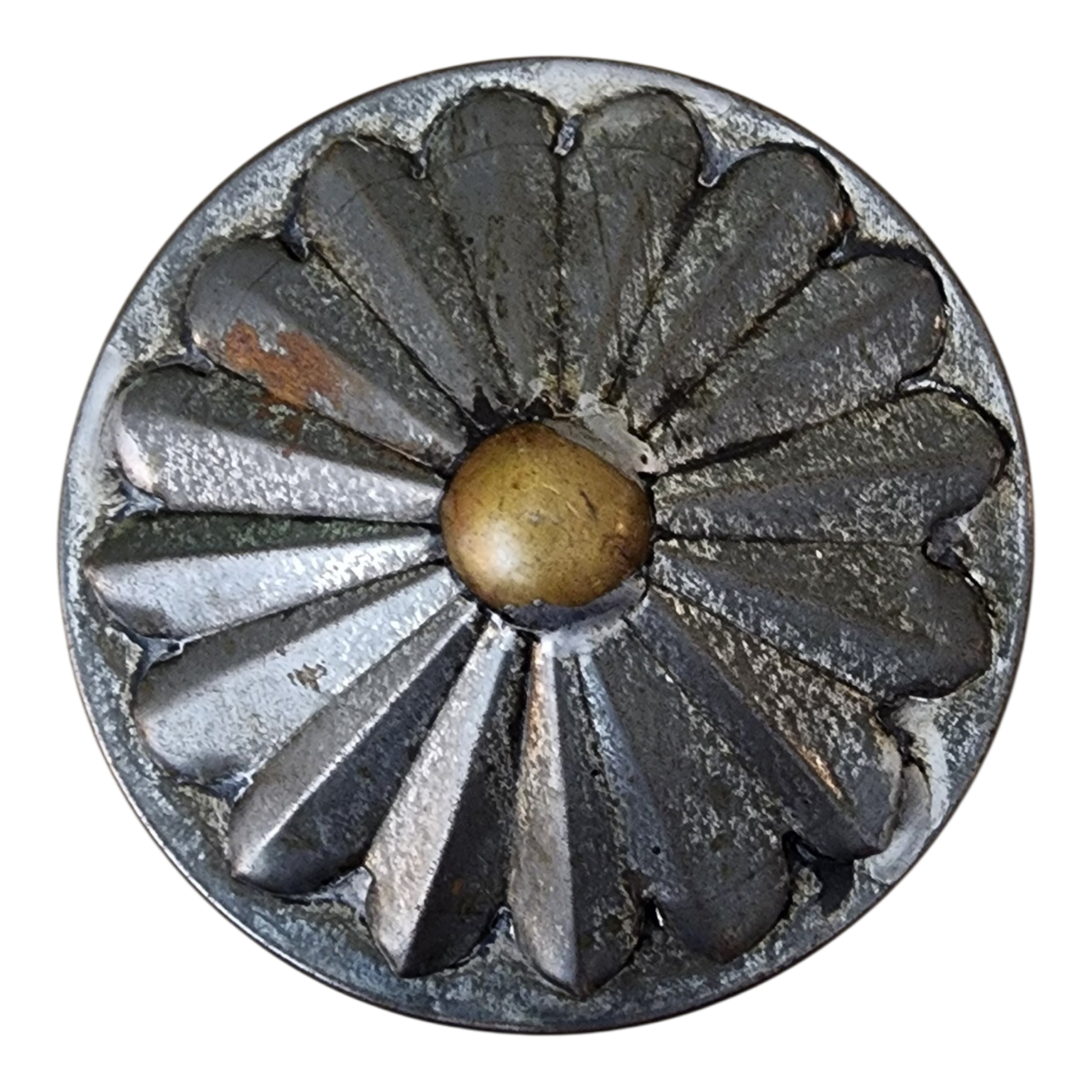 Punched tin trinket box