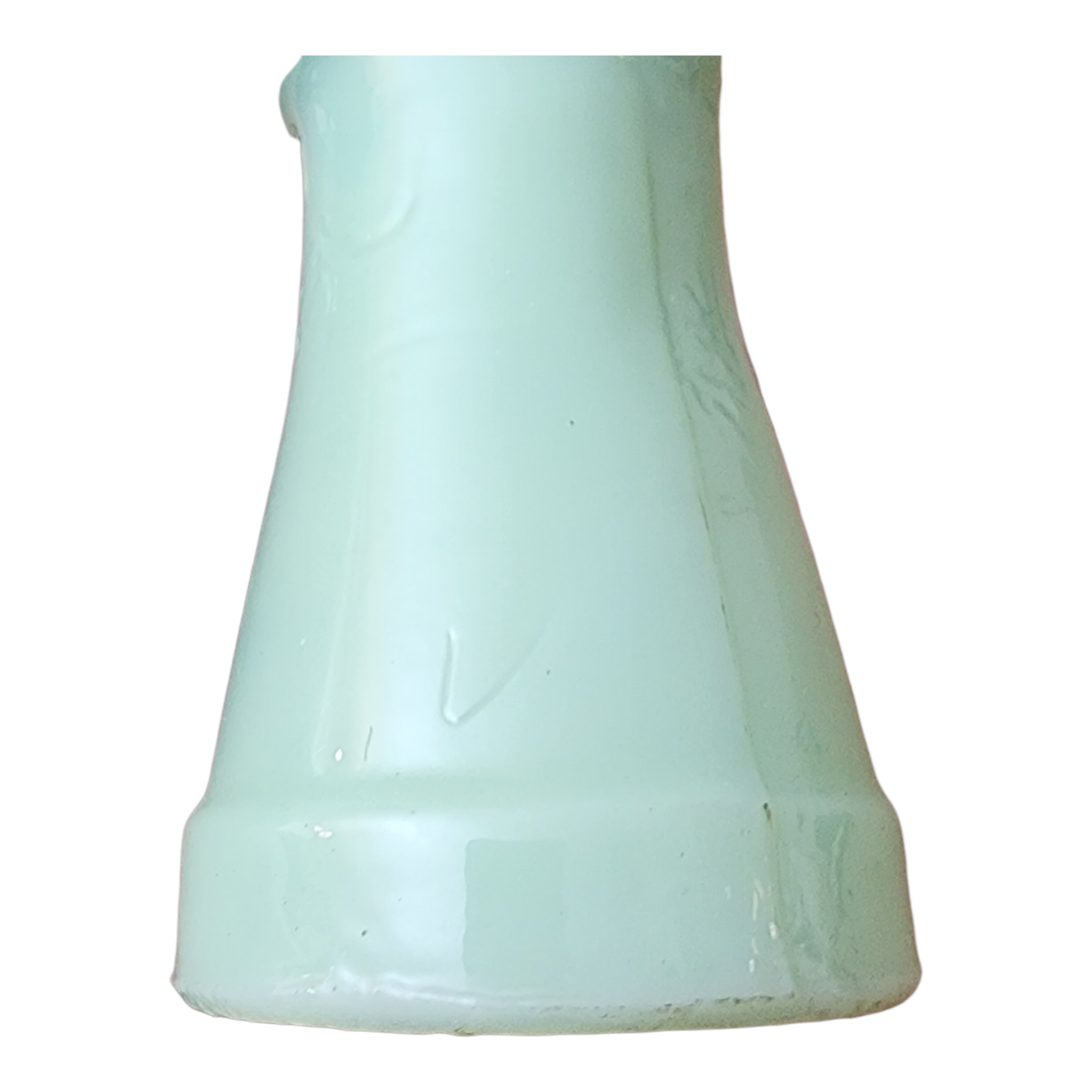 Jadeite glass ring holder, view 6