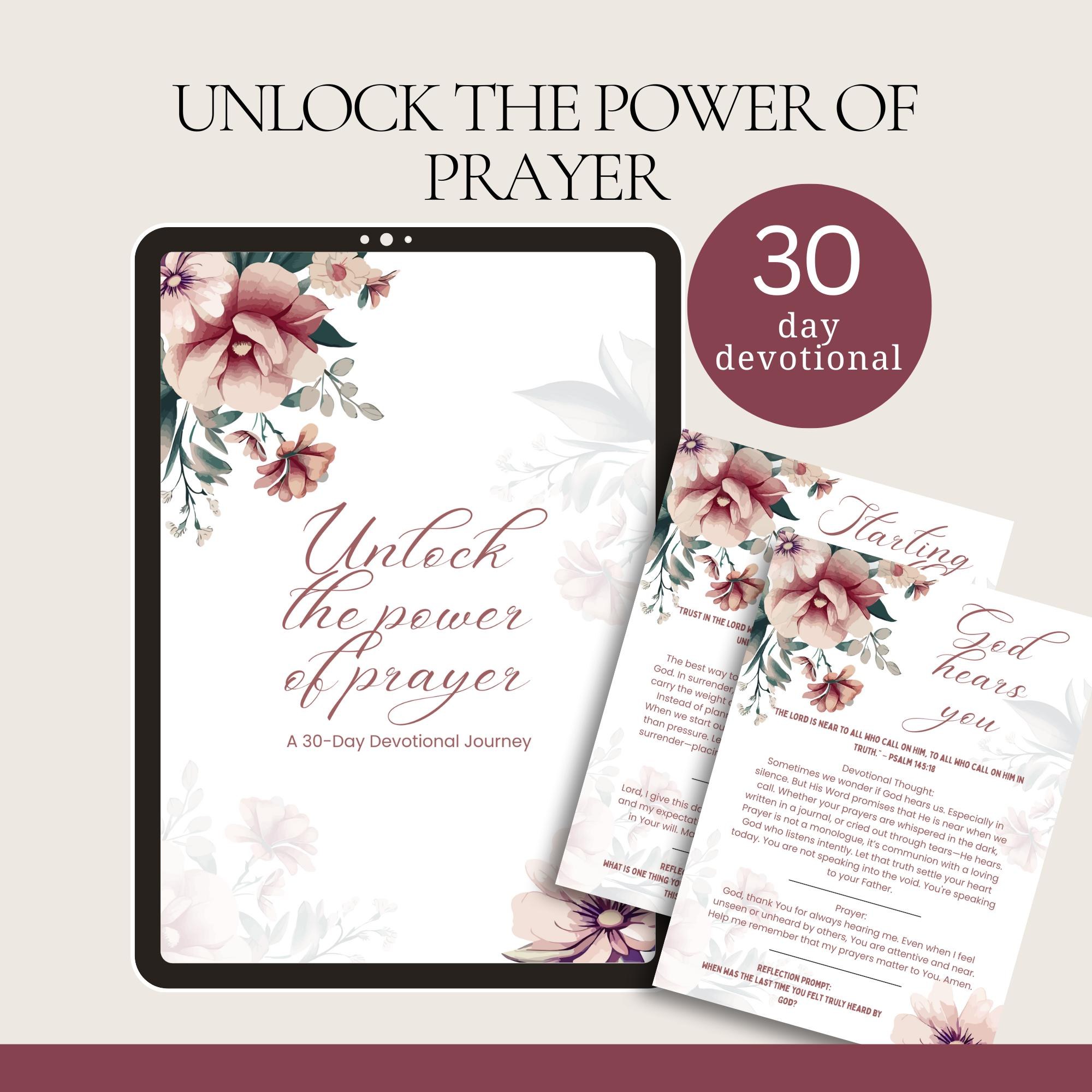 Christian Devotional for Women Prayer Journal Template Digital Scripture Guide Bible Study Companion Workbook Spiritual Growth Daily Verse