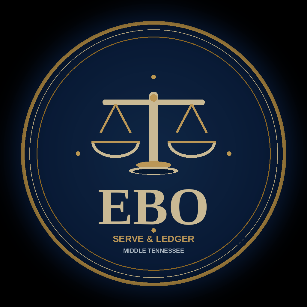 EBO Serve & Ledger emblem