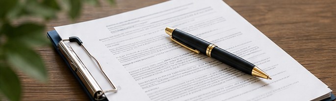 Documents ready for the next step