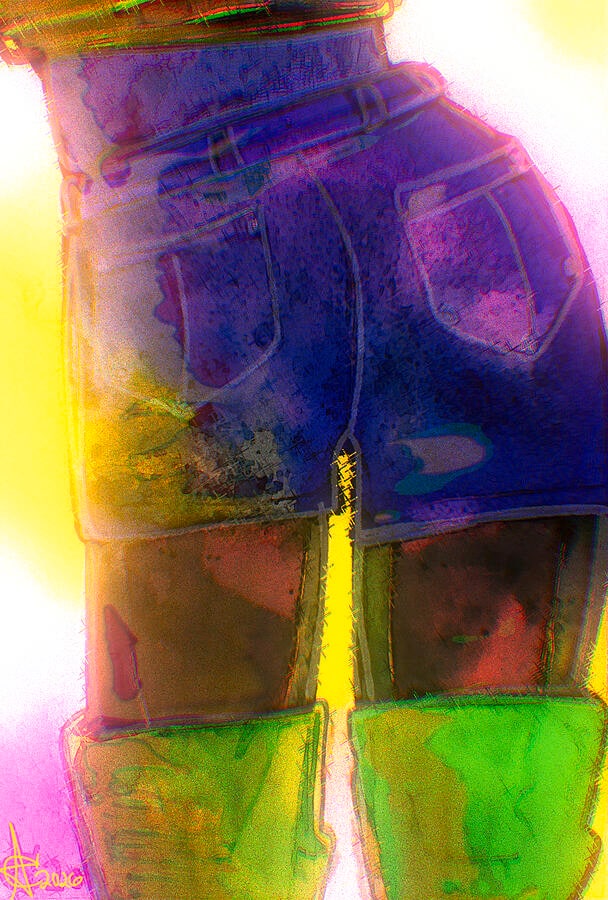 Colorful Denim Fashion