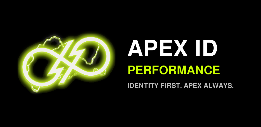 Apex ID Performance. Identity first. Apex always.
