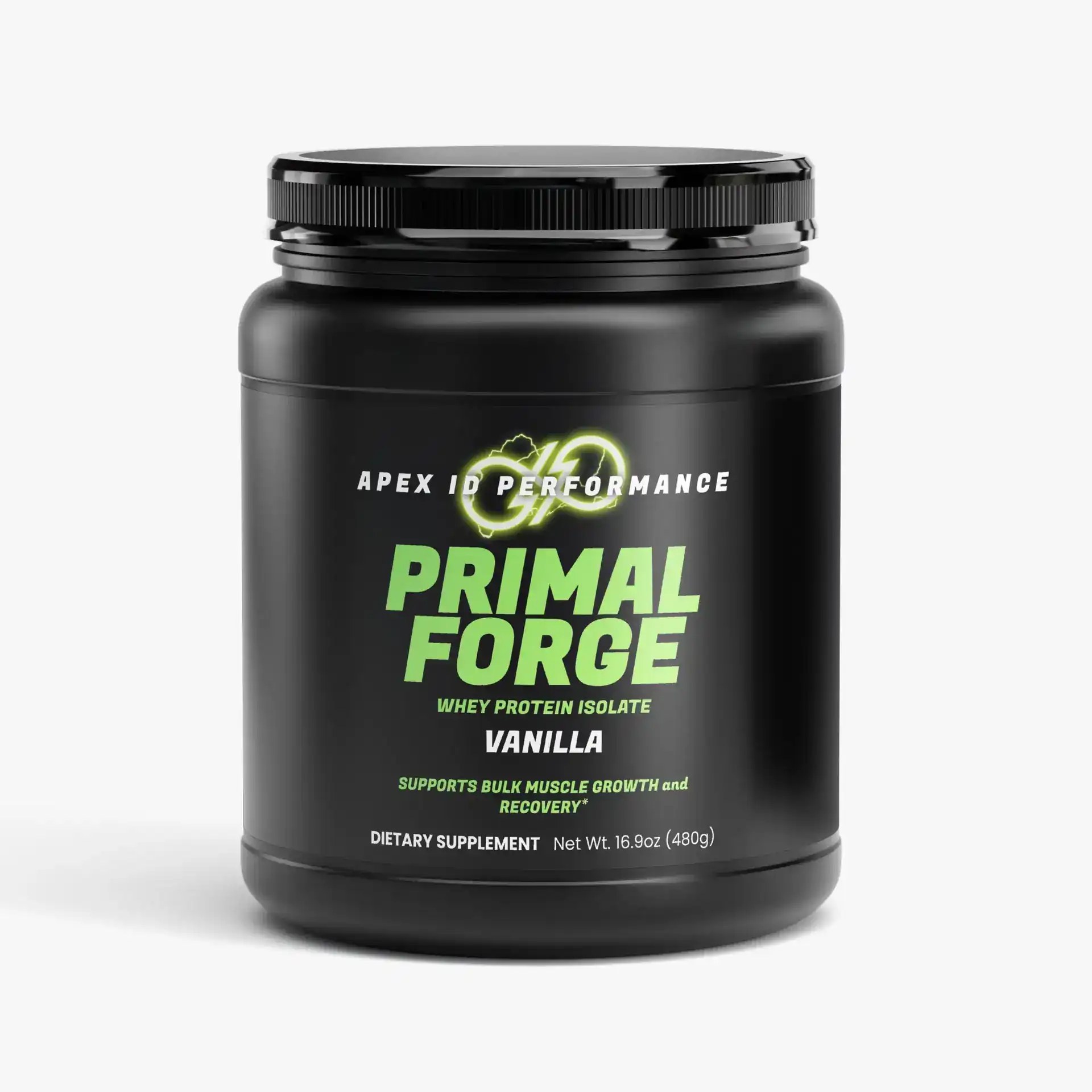 Primal Forge Iso Whey Vanilla packaging