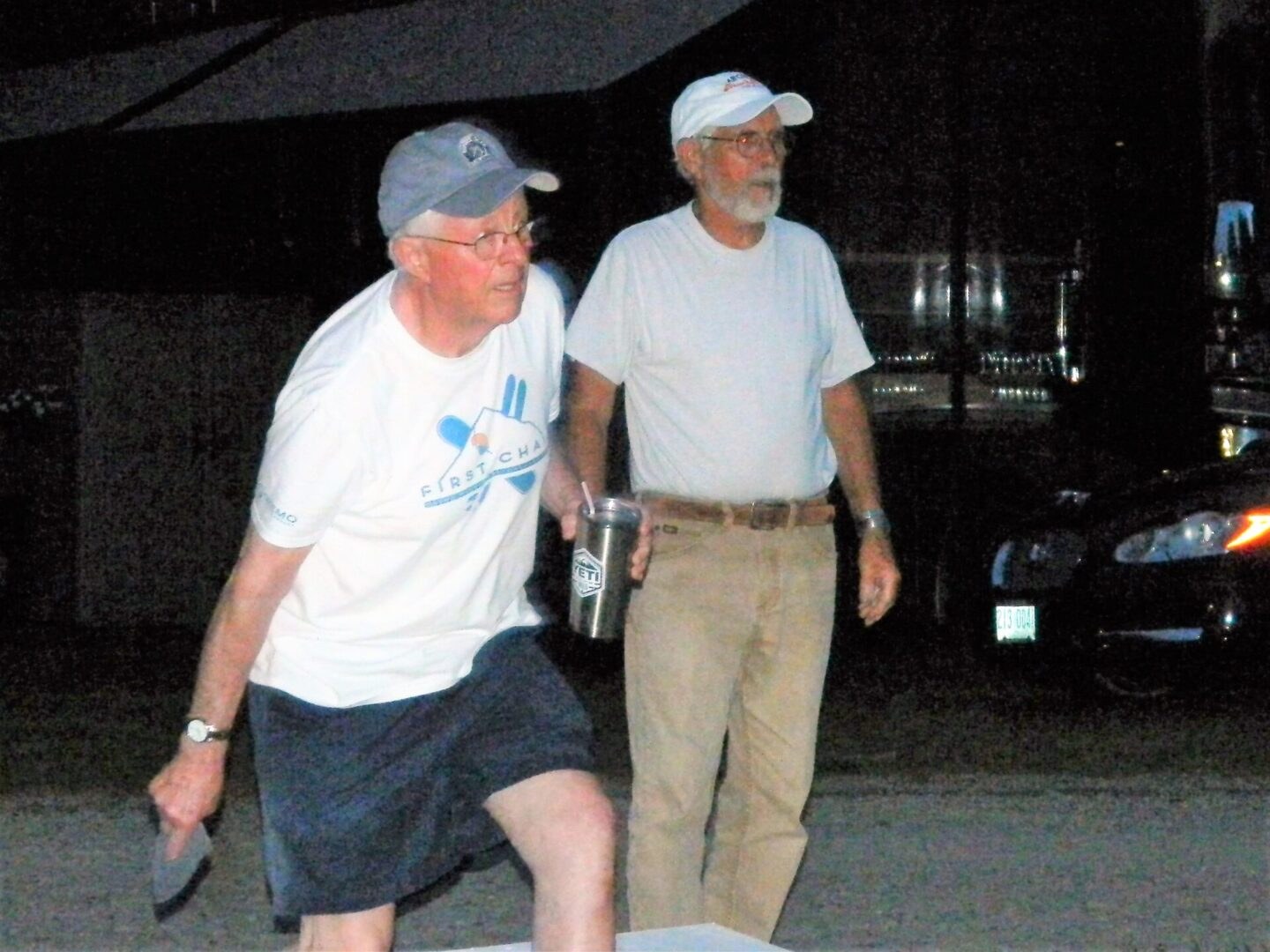 Family moment at Flaggs RV Resort