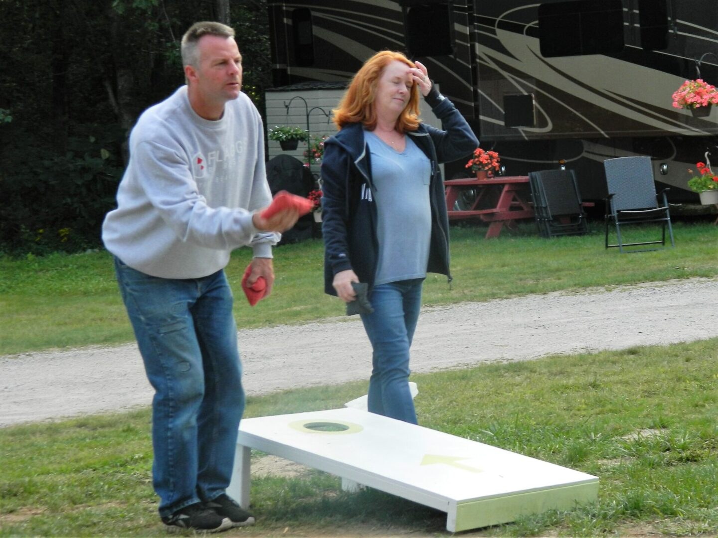 RV sites at Flaggs RV Resort