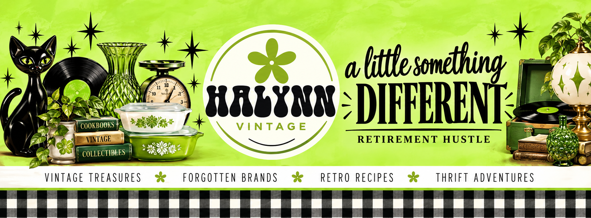Halynn Vintage, a little something different retirement hustle