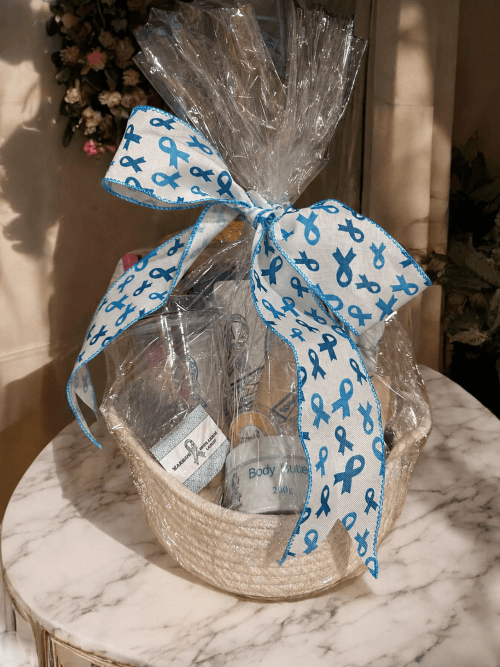 Warrior cancer care gift box