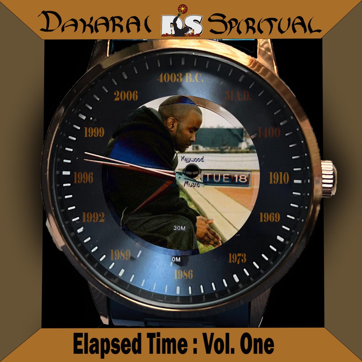 Elapsed Time: Vol. One album art by Dakarai Spiritual