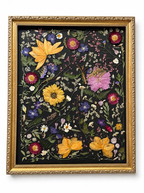 11 × 14 example flower preservation frame