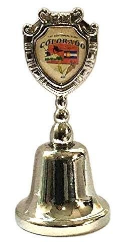Colorado - CO Souvenir Collectible Dinner Bell, It rings!!! Zinc Alloy Metal