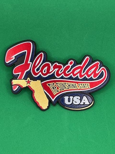 Florida USA Collectible Souvenir Fridge Magnet