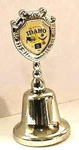 Idaho - ID Souvenir Collectible Dinner Bell, It rings!!! Zinc Alloy Metal