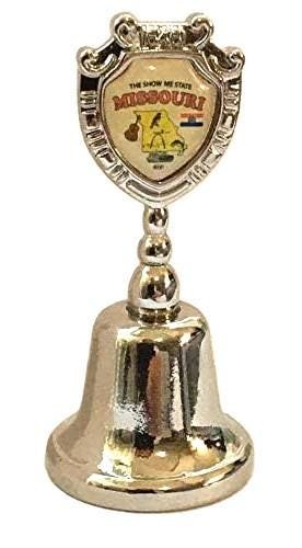 Missouri - MO Souvenir Collectible Dinner Bell, It rings!!! Zinc Alloy Metal