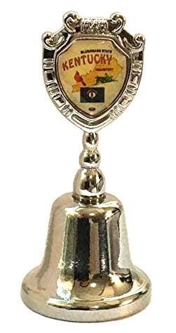Kentucky - KY Souvenir Collectible Dinner Bell, It rings!!! Zinc Alloy Metal