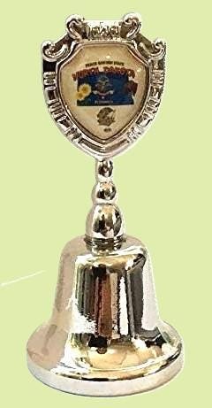 North Dakota - ND Souvenir Collectible Dinner Bell, It rings!!! Zinc Alloy Metal