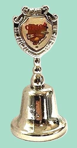 Ohio - OH Souvenir Collectible Dinner Bell, It rings!!! Zinc Alloy Metal