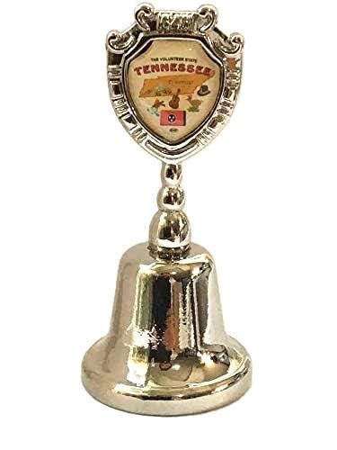 Tennessee - TN Souvenir Collectible Dinner Bell, It rings!!! Zinc Alloy Metal