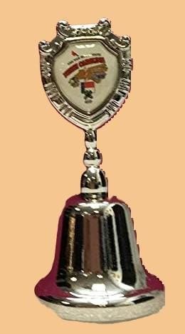 North Carolina - NC Souvenir Collectible Dinner Bell, It rings!!! Zinc Alloy Metal