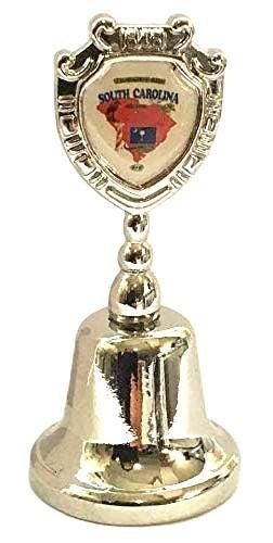 South Carolina - SC Souvenir Collectible Dinner Bell, It rings!!! Zinc Alloy Metal