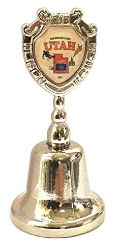 Utah - UT Souvenir Collectible Dinner Bell, It rings!!! Zinc Alloy Metal