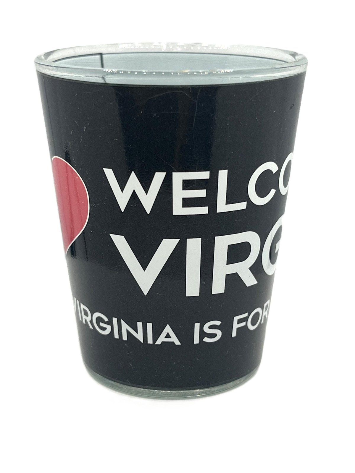 Welcome to Virginia State Souvenirs Shot Glass 2 Oz
