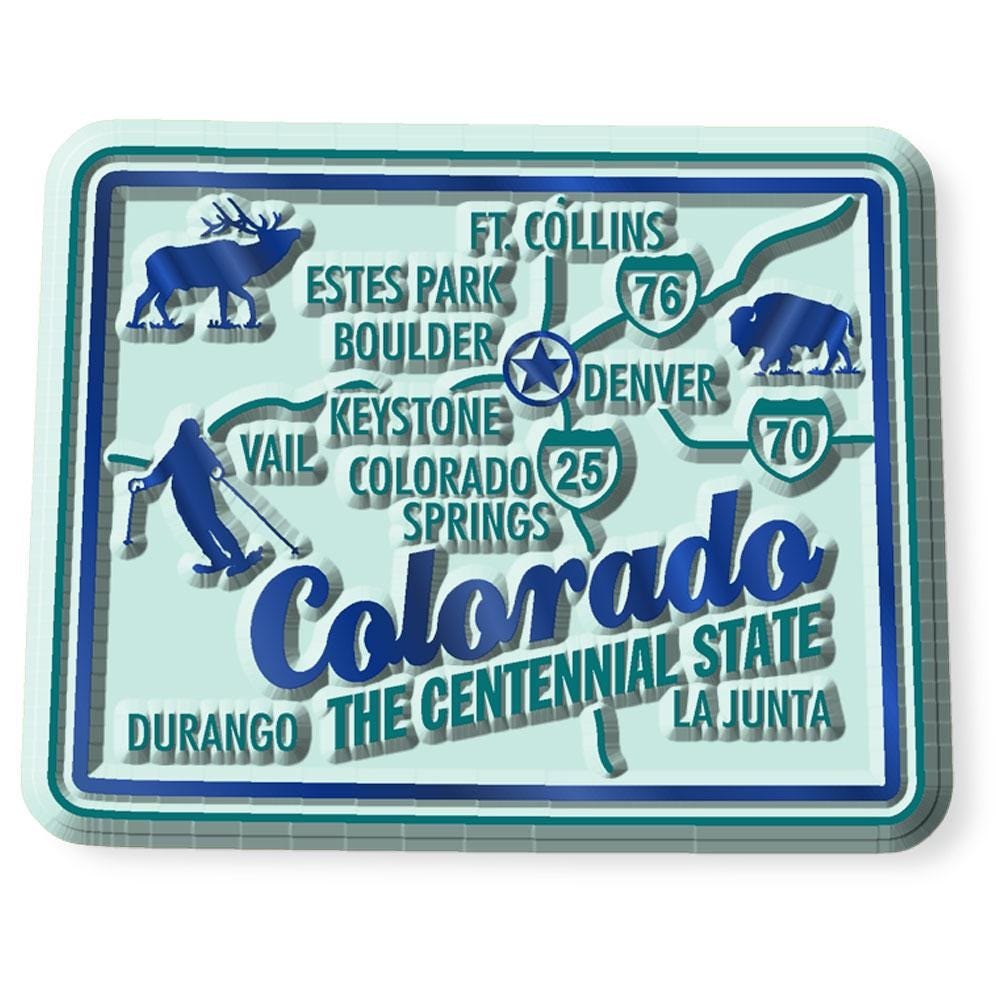 Colorado - CO Premium State Magnet Collectible Souvenir Made in the USA