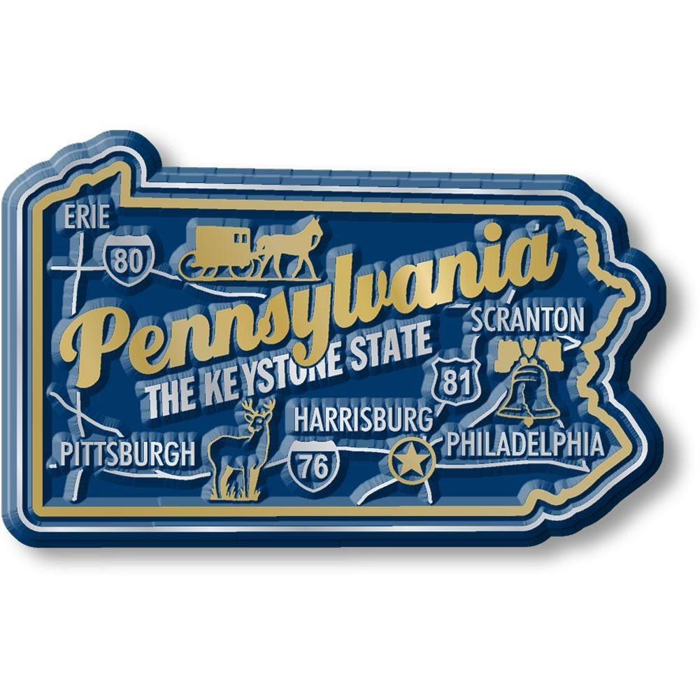 Pennsylvania - PA Premium State Magnet Collectible Souvenir Made in the USA