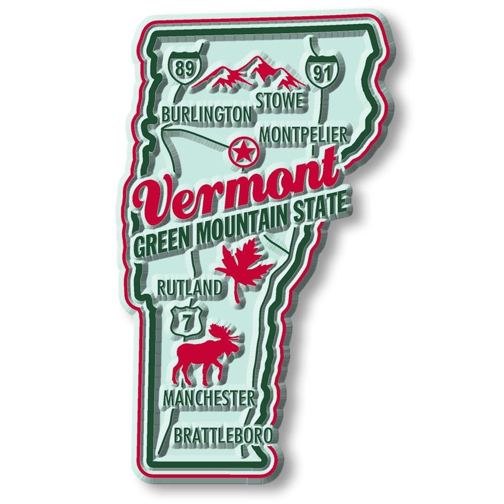 Vermont - VT Premium State Magnet Collectible Souvenir Made in the USA