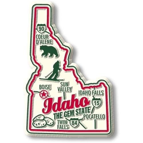 Idaho - ID Premium State Magnet Collectible Souvenir Made in the USA