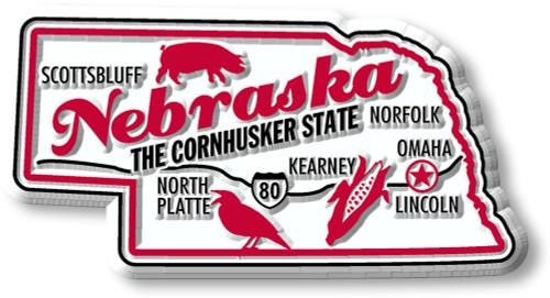 Nebraska - NE Premium State Magnet Collectible Souvenir Made in the USA