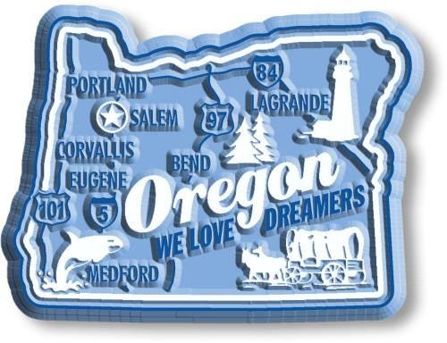 Oregon - OR Premium State Magnet Collectible Souvenir Made in the USA
