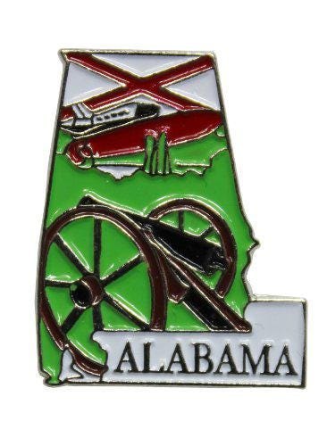 ALABAMA - AL Hat Pin Colorful attractive.