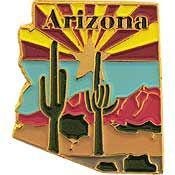 ARIZONA - AZ Hat Pin Colorful attractive.