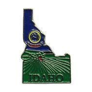 IDAHO - ID Hat Pin Colorful attractive.