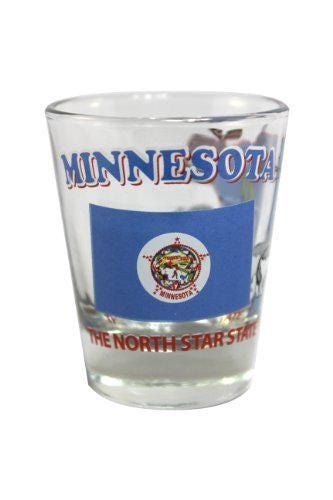 Minnesota State Shot Glass – “The North Star State” | 2 oz Souvenir iconic charm with collectible
