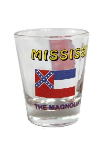 Mississippi State Shot Glass – “The Magnolia State” | 2 oz Souvenir iconic charm with collectible