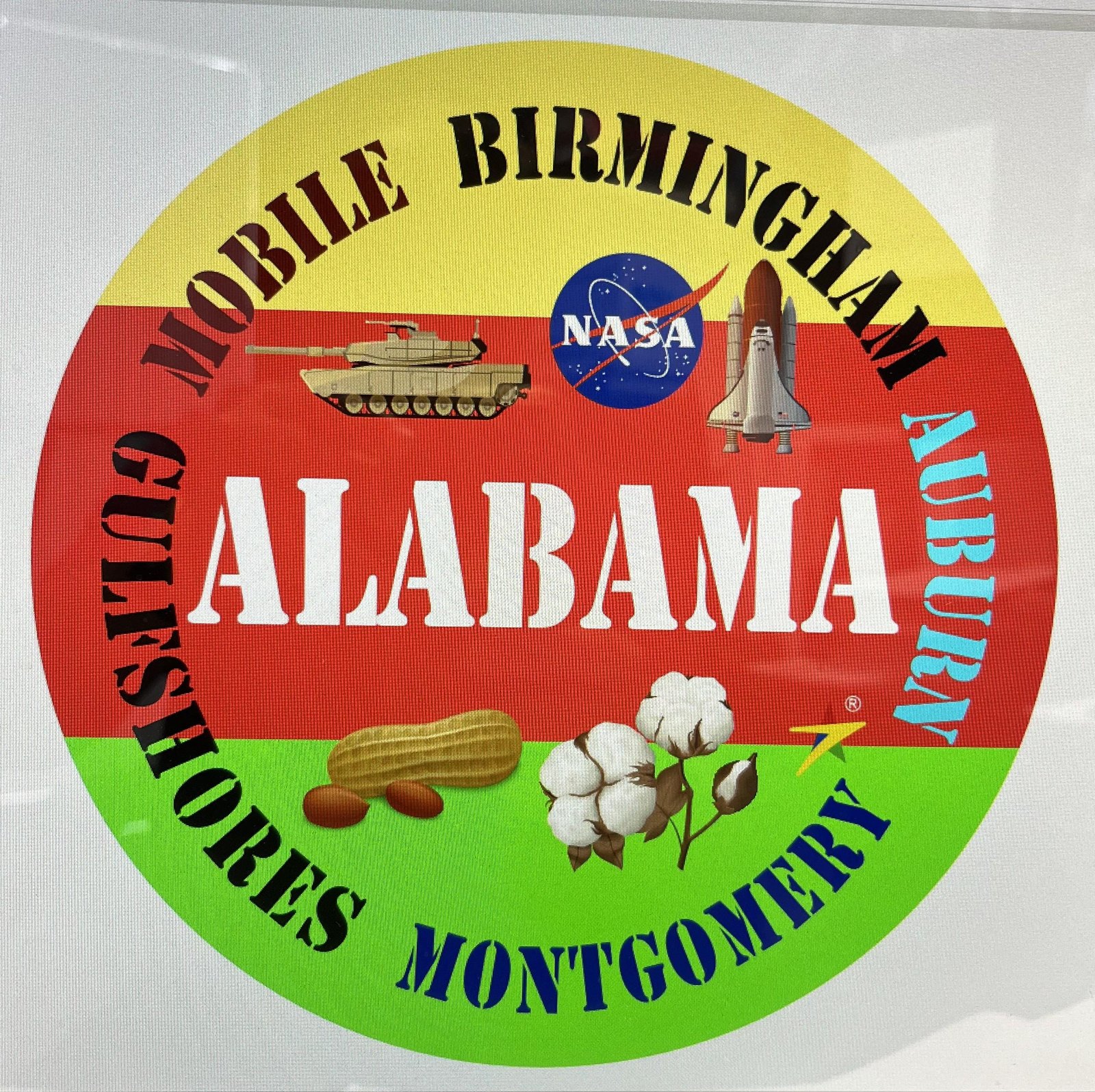 California - CA Premium State Flexible Magnet 3" Round Collectible Souvenir Made in the USA
