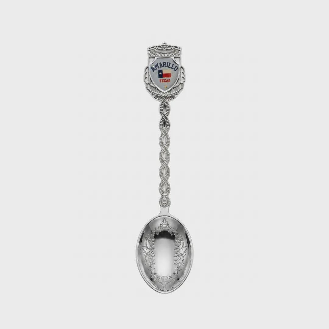 Amarillo Texas Jumbo Spoon Collectible Souvenir 4.5"