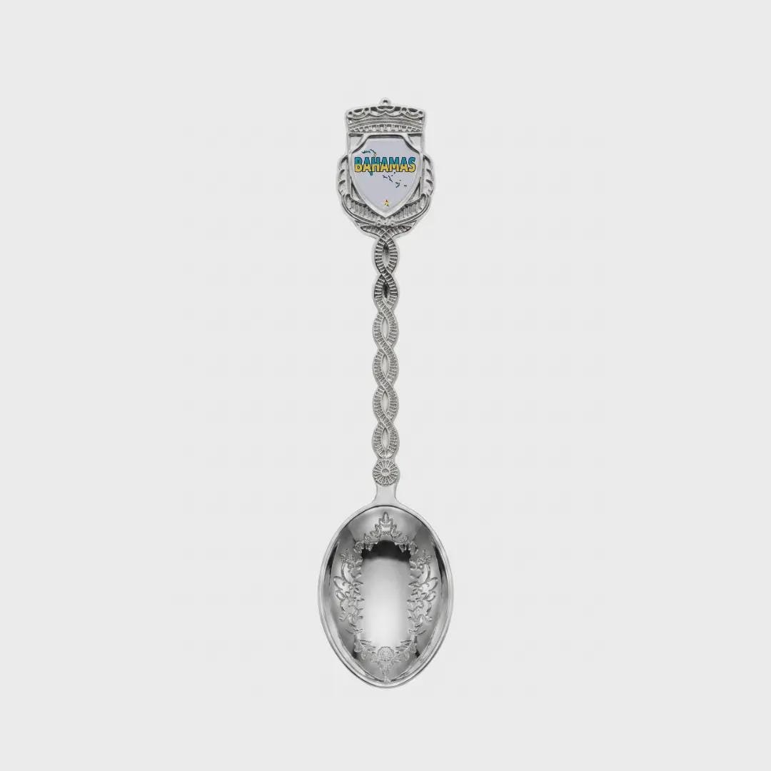 Bahrain Jumbo Spoon Collectible Souvenir 4.5"